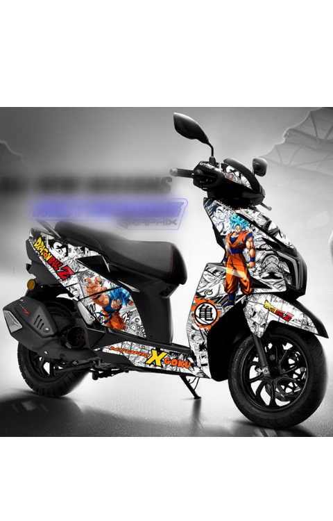 Ntorq Full Body Anime Sticker | Ntorq Anime Wrap